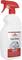A white spray bottle with a red spray nozzle. On the front, it reads 'Nigrin Caravan Wheel Cleaner'. Suitable for quick cleaning.
