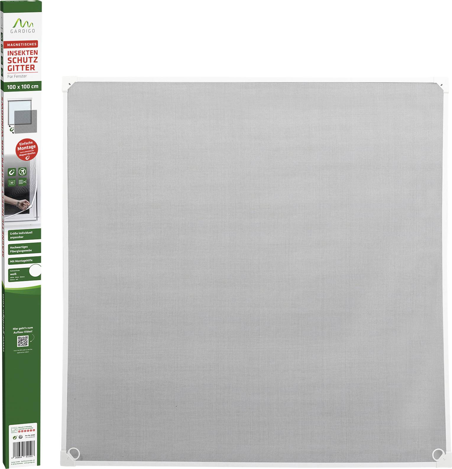 Gardigo 25300 Fly screen (W x H) 1000 mm x 1000 mm White 1 pc(s)-2