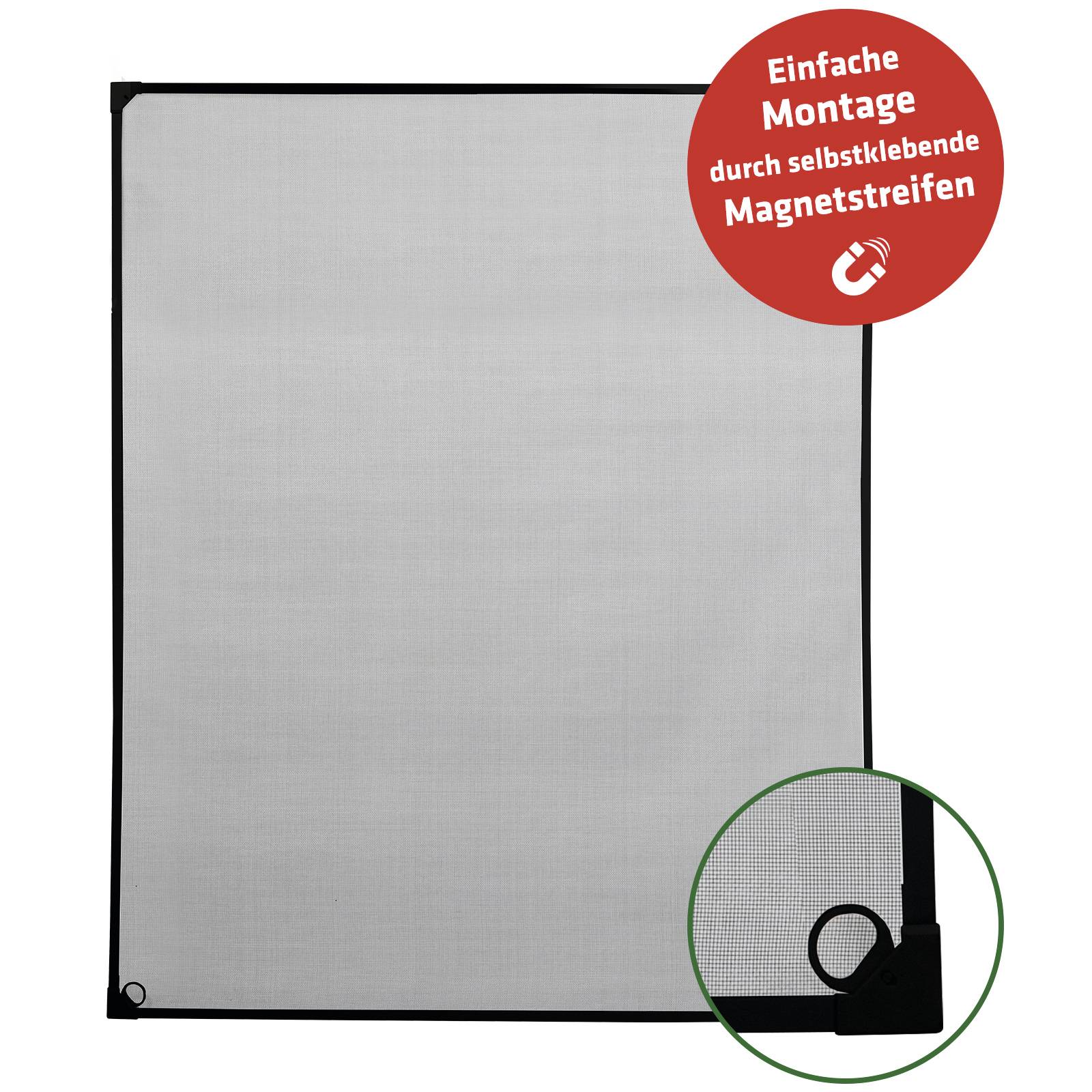 Gardigo 25305 Fly screen (W x H) 1300 mm x 1500 mm Anthracite 1 pc(s)-5