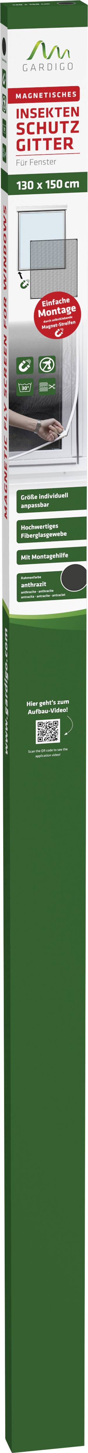 Gardigo 25305 Fly screen (W x H) 1300 mm x 1500 mm Anthracite 1 pc(s)-3
