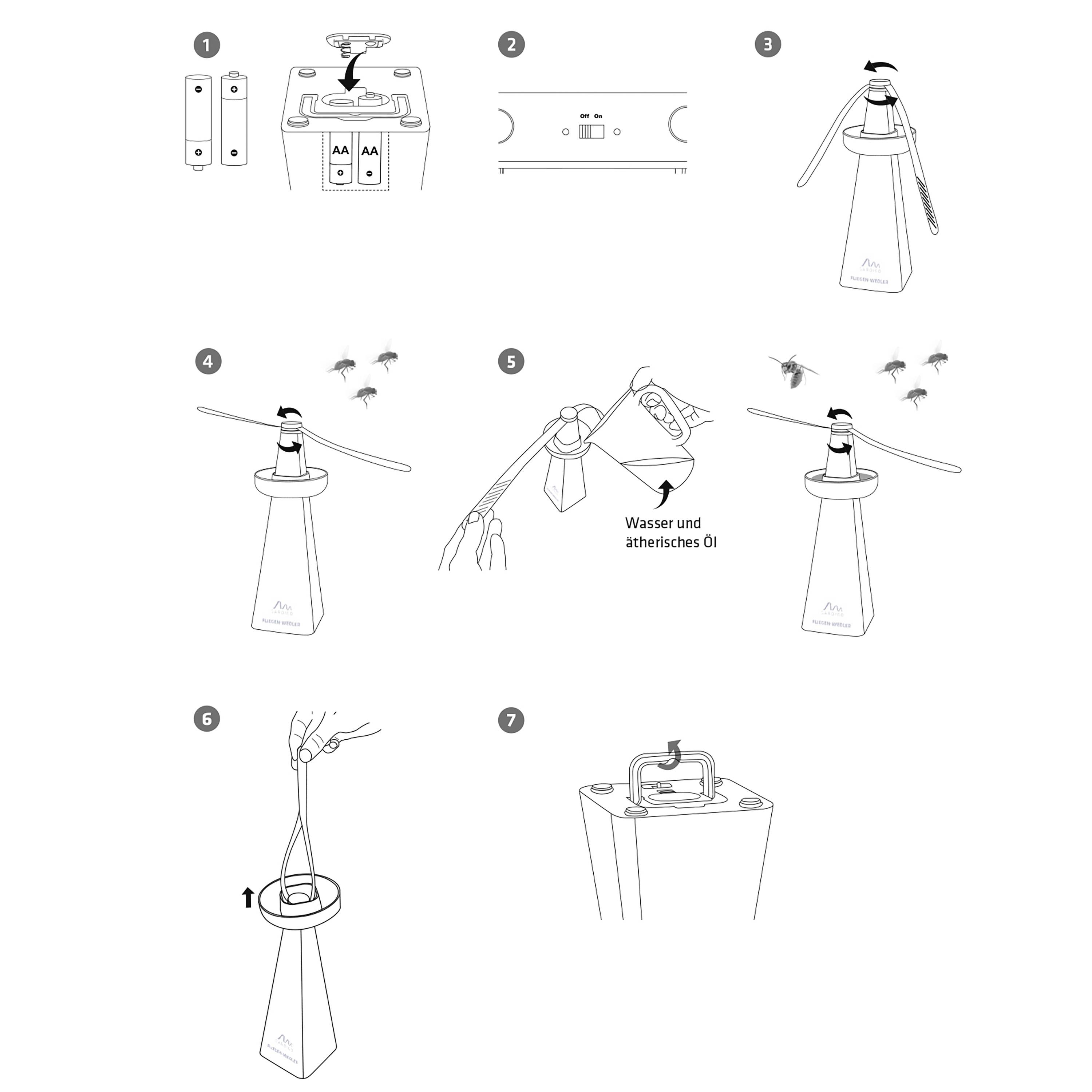 Gardigo 25180 Insect repeller Deterrent, Repellant (W x H x D) 80 x 250 x 80 mm 1 pc(s)-8