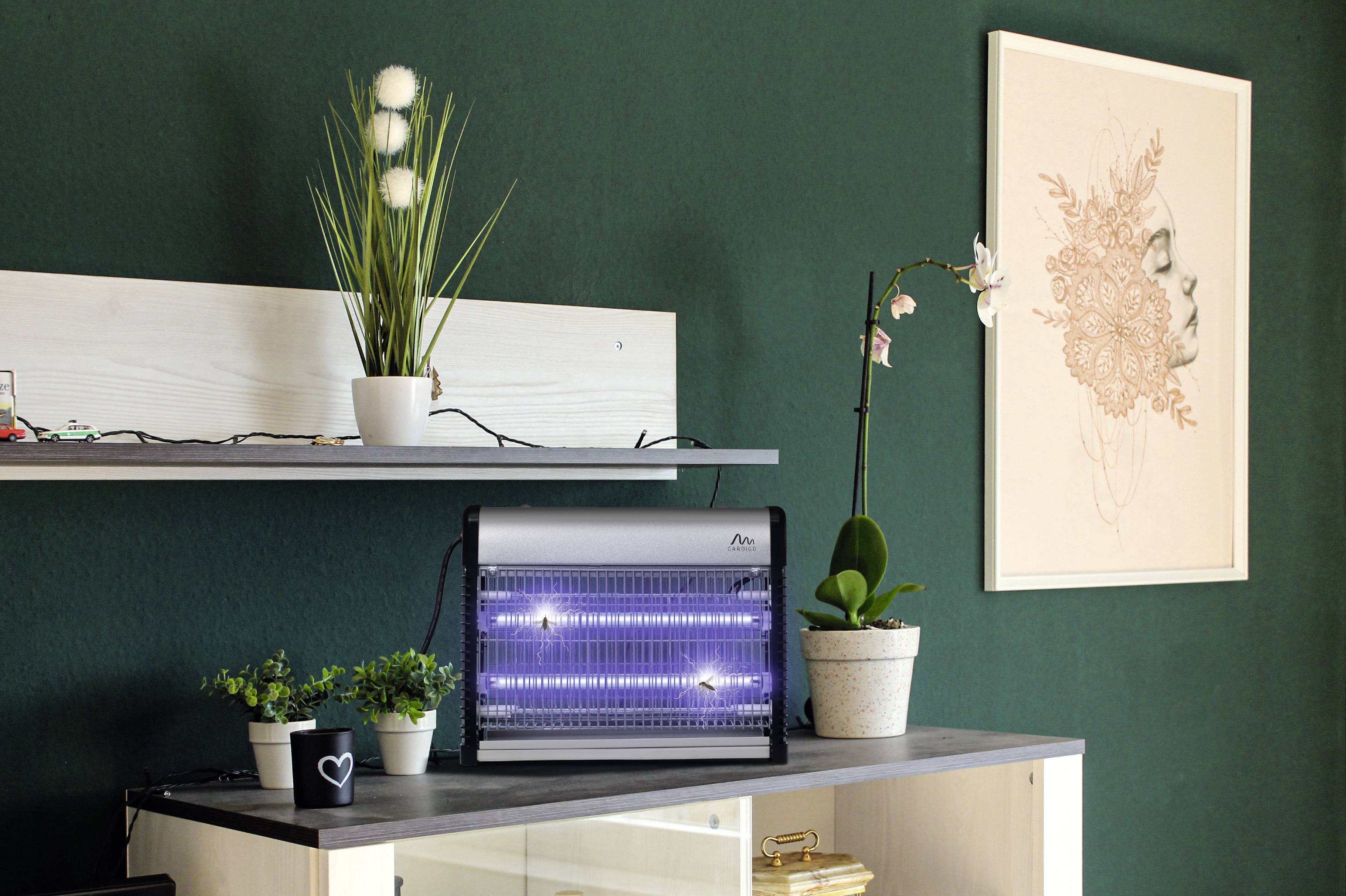 Gardigo Profi 70 62407 UV fly trap UV light, Electrical grid 16 W (W x H x D) 336 x 264 x 72 mm Black 1 pc(s)-1