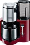 Siemens coffee machine, red