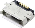 Mounted socket MICRO USB 2.0 type