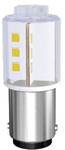 LED lamp Sistar® II.BA15d socket.130V, 230V AC/DC