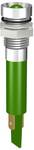 LED-signal lamp Ø8mm IP67Internal reflector head cylindrical130V, 230V