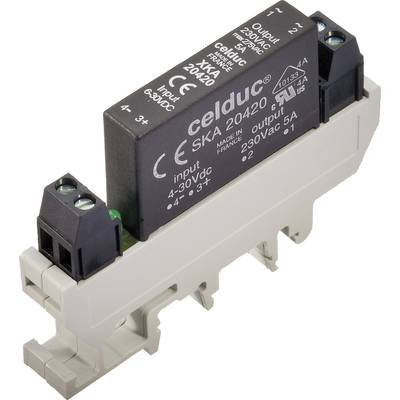 Celduc SSR XKD10120 1 A Switching voltage (max.): 220 V AC, 220 V DC  1 pc(s)