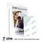 'ZINK' 2x3 Photo Paper Pack with 50 Sheets. Shows example image of couple on beach. Self-adhesive, inkless photo paper.