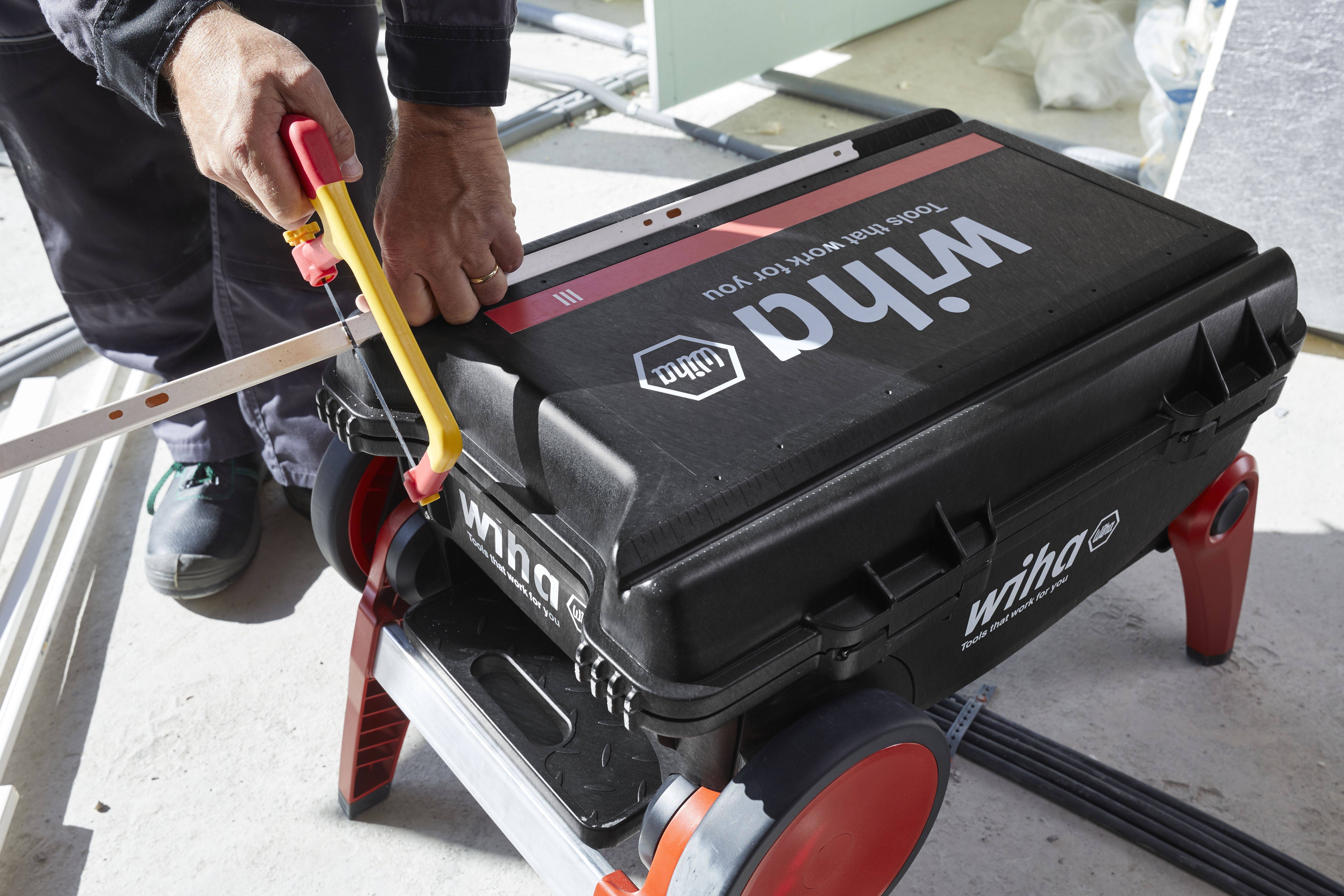 Wiha 45253 Electrical contractors Tool box (+ tools) 46piece