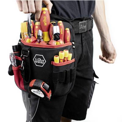 Wiha 44574 Electrical contractor Tool bag (+ tools) 18-piece (W x H x D) 250 x 280 x 80 mm