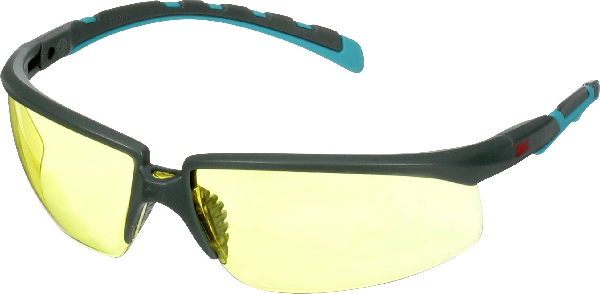 3M S2003SGAF-BGR Safety glasses Anti-fog coating, Anti-scratch coating, Angle adjustable Turquoise, Grey EN 166 DIN 166