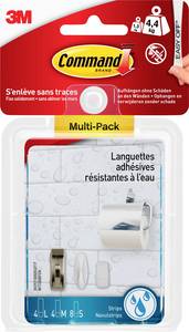 3M  Command™ Strips, Multipack   Content: 16 Parts