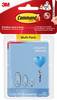 3M Command™ Strips, Multipack Transparent Content: 16 Parts
