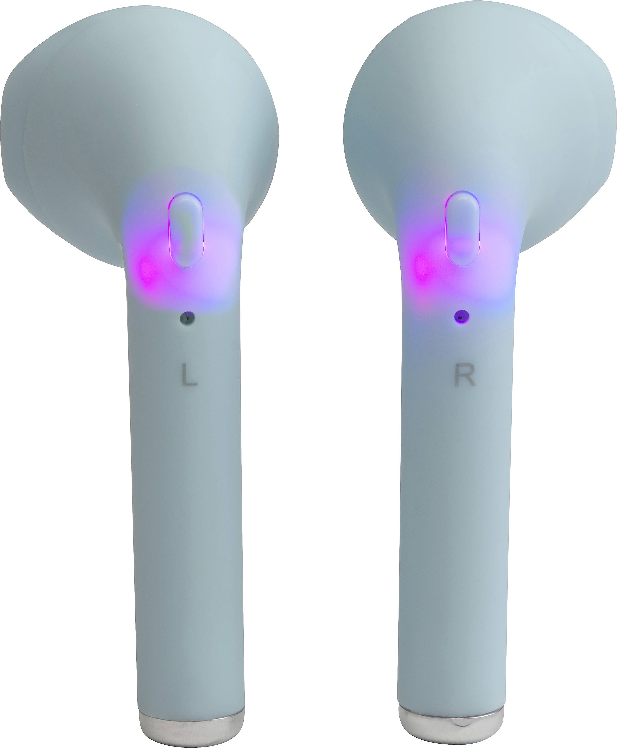Denver TWE-46 In-ear headphones Bluetooth® (1075101) Light blue-1