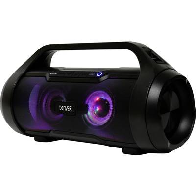 Buy Denver BTG-615 USB, Black Electronic spray-proof Conrad Aux, | speaker Bluetooth