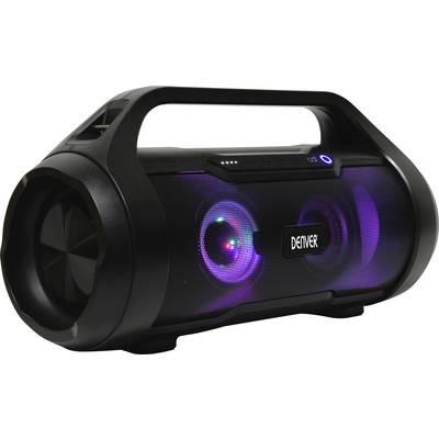 | Conrad BTG-615 spray-proof speaker USB, Buy Black Bluetooth Aux, Denver Electronic