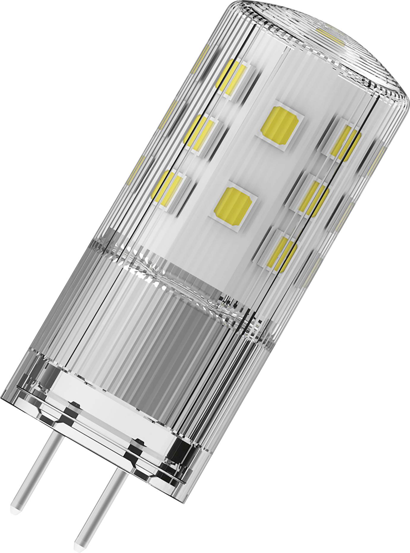 jævnt Paine Gillic Lignende OSRAM 4058075607255 LED (monochrome) EEC F (A - G) GY6.35 Battery shape 4.5  W = 40 W Warm white (Ø x L) 18 mm x 50 mm 1 | Conrad.com