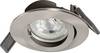 LEDVANCE RECESS DOWNLIGHT TWISTLOCK GU10 LED bathroom recessed light LED (monochrome) GU10 4.5 W IP20 Nickel