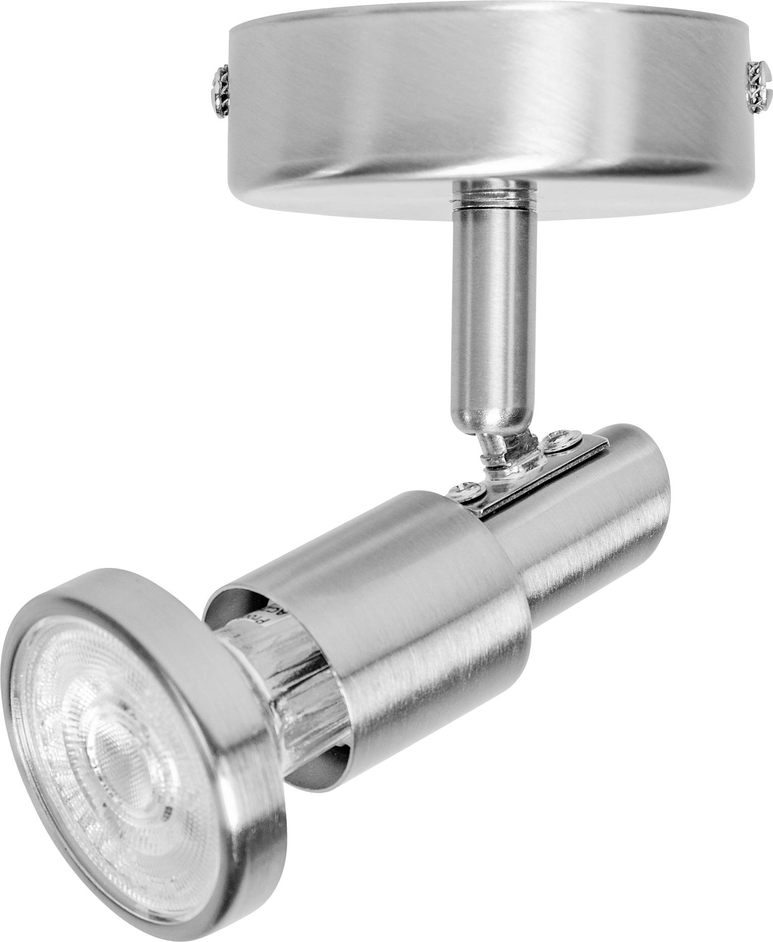 LEDVANCE LED SPOT GU10 (EU) L 4058075540507 LED ceiling spotlight LED (monochrome) GU10 2.6 W Silver