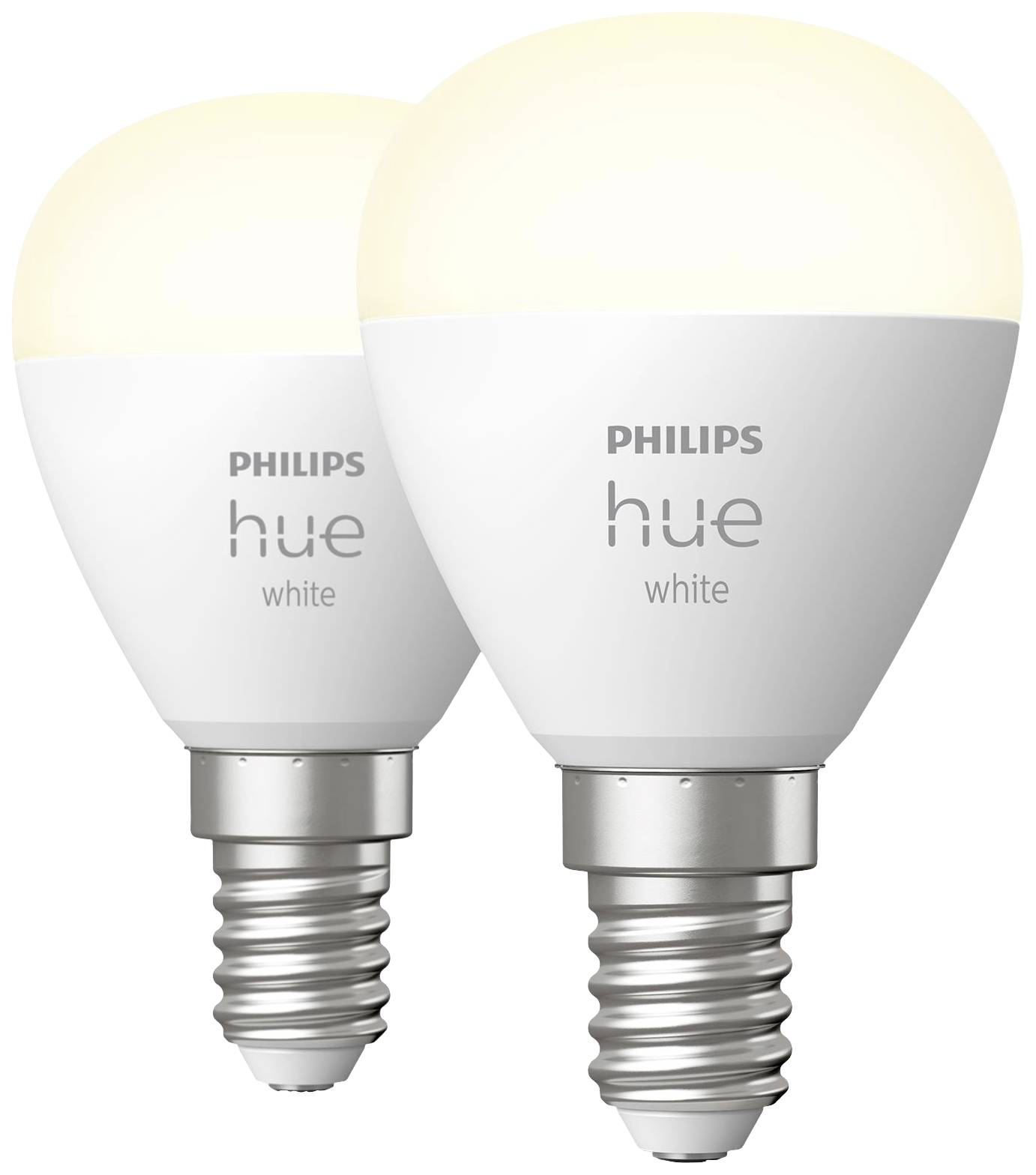 Hue LED light bulb (pack of 2) 871951435677100 EEC: G (A - G) Hue White E14 Luster Doppelpack 2x470lm E14 11.4 W Warm white EEC: G (A - G)