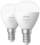 Philips Hue White E14 Luster 2x470lm twin pack