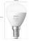 Philips Hue White light bulb, dimensions: 45 mm diameter, 77 mm height.