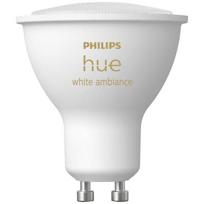 Philips LED LED light bulb 871951433990300 EEC: G (A - G) Hue White Ambiance GU10 Einzelpack 350lm GU10 4.3 W Warm white-1