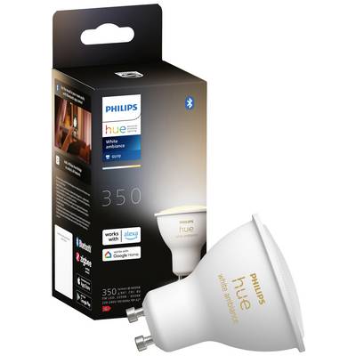 Philips LED LED light bulb 871951433990300 EEC: G (A - G) Hue White Ambiance GU10 Einzelpack 350lm GU10 4.3 W Warm white-2