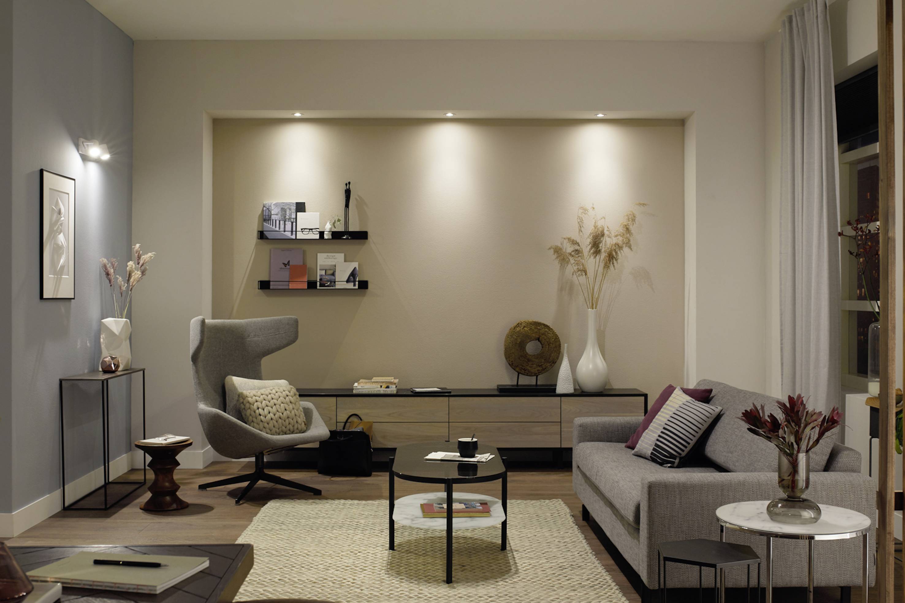 Philips LED LED light bulb (pack of 2) 871951434012100 EEC: G (A - G) Hue White Ambiance GU10 Doppelpack 2x350lm GU10 8.-6