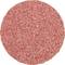 A round red sponge with a curly, textured surface, suitable for cleaning tasks.