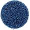A round, dark blue cleaning sponge with an open mesh structure. Suitable for scrubbing and removing stubborn dirt.