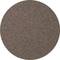 A round, russet-coloured sanding pad with a textured surface.