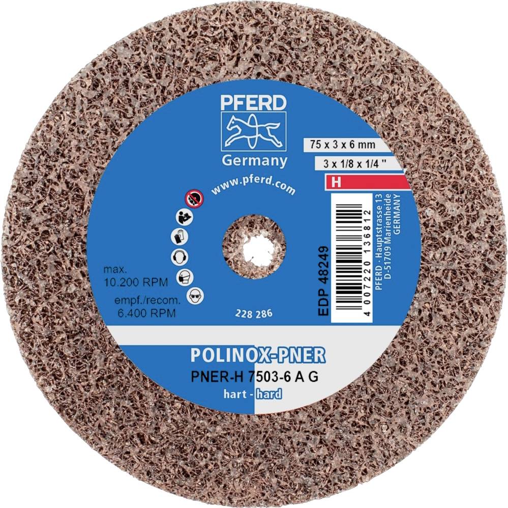 PFERD 47803089 Abrasive wheel 75 mm 10 pc(s)