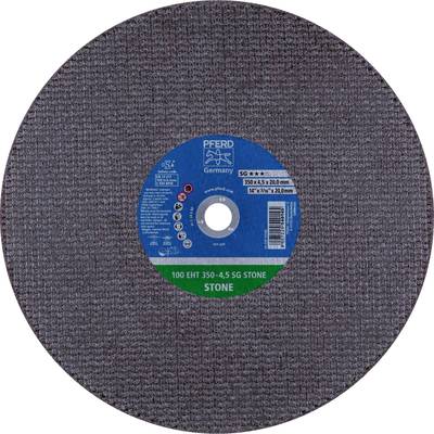 PFERD 100 EHT 350-4,5 SG STONE/20,0 61629520 Cutting disc (straight) 350 mm 10 pc(s) Aluminium, Non-ferrous metal, Cast 