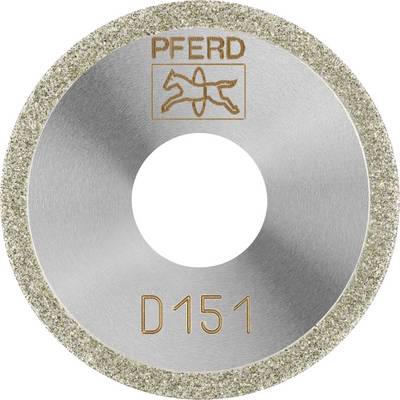 PFERD diamond-coated grinding wheel, designated 'D151', suitable for precision grinding of metal surfaces.