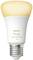 Philips Hue White Ambiance 1100 light bulb, featuring a warm white illumination cap, suitable for smart, adaptable lighting.