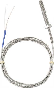 TRU COMPONENTS PT100 Temperature sensor -50 up to 400 °C Open end cable 2 m