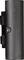A black, tubular object with a smooth texture, presumably a technical component, photographed from the side.