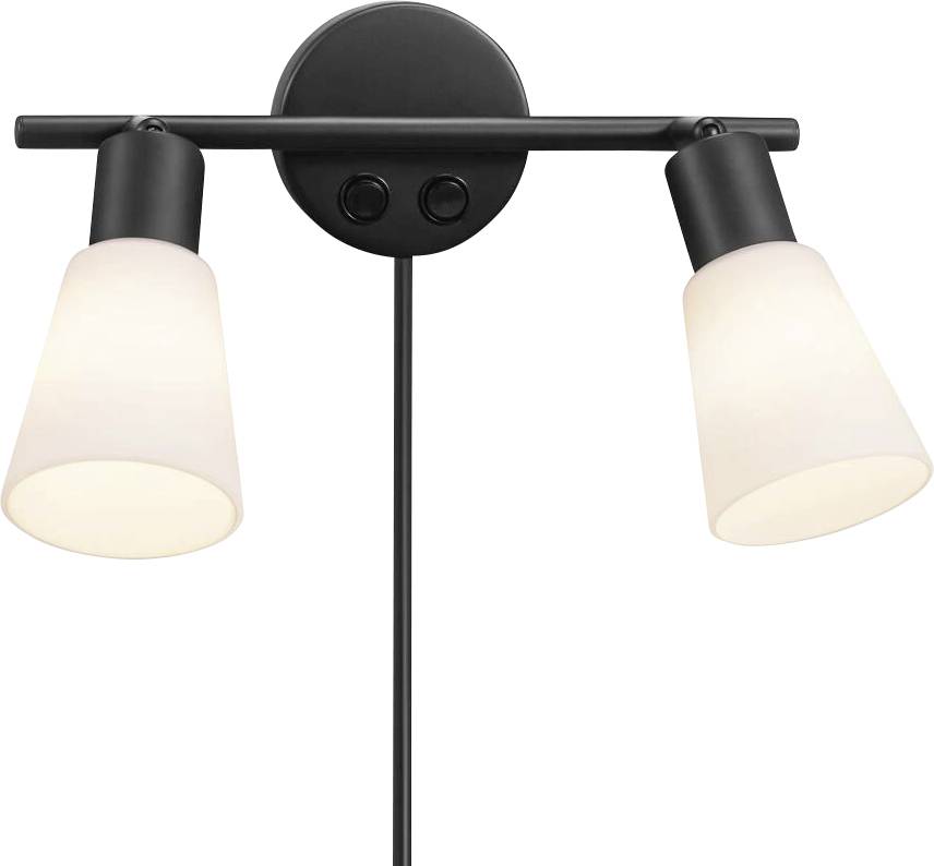 Nordlux Cole 2-Spot 2112890003 Wall light E14 Black-0