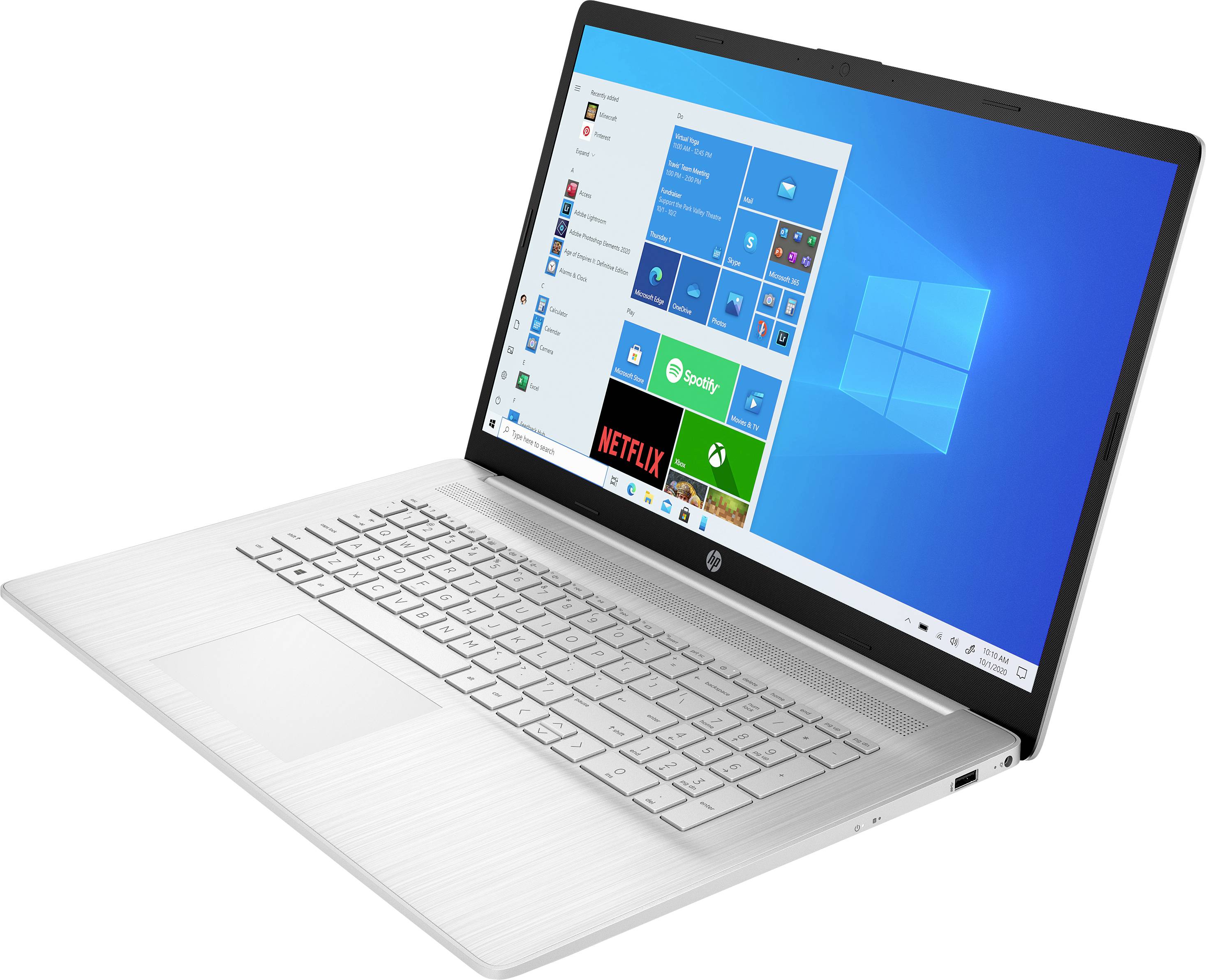 HP Laptop 17-cn0476ng 43.9 cm (17.3 inch) Full HD Intel® Core™ i7 i7-1165G7 16 GB RAM 512 GB SSD German, QWERTZ Silver (-5