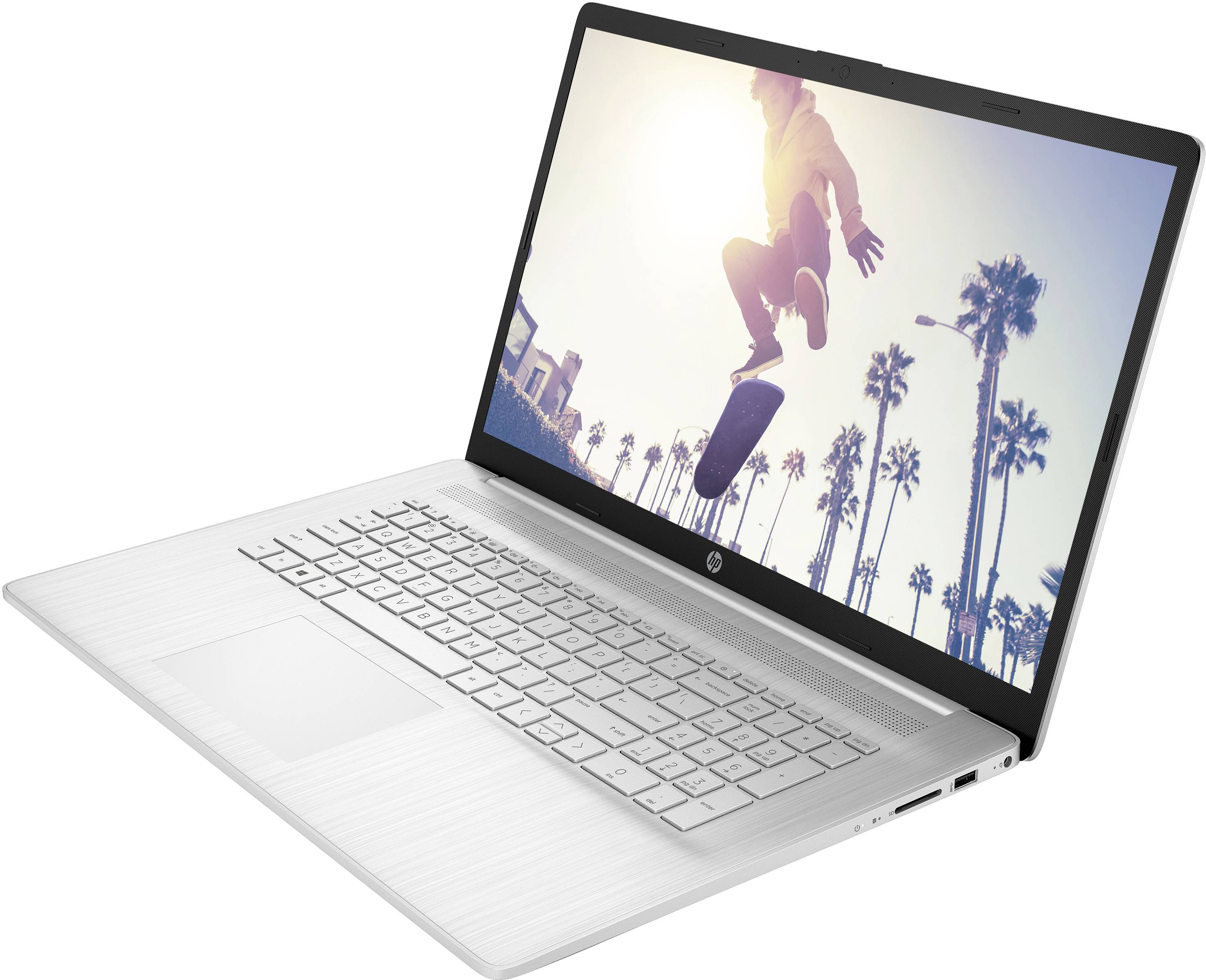 HP Laptop 17-cp0447ng 43.9 cm (17.3 inch) Full HD AMD Ryzen 5 5500U 16 GB RAM 512 GB SSD German, QWERTZ Silver (brushed)-3