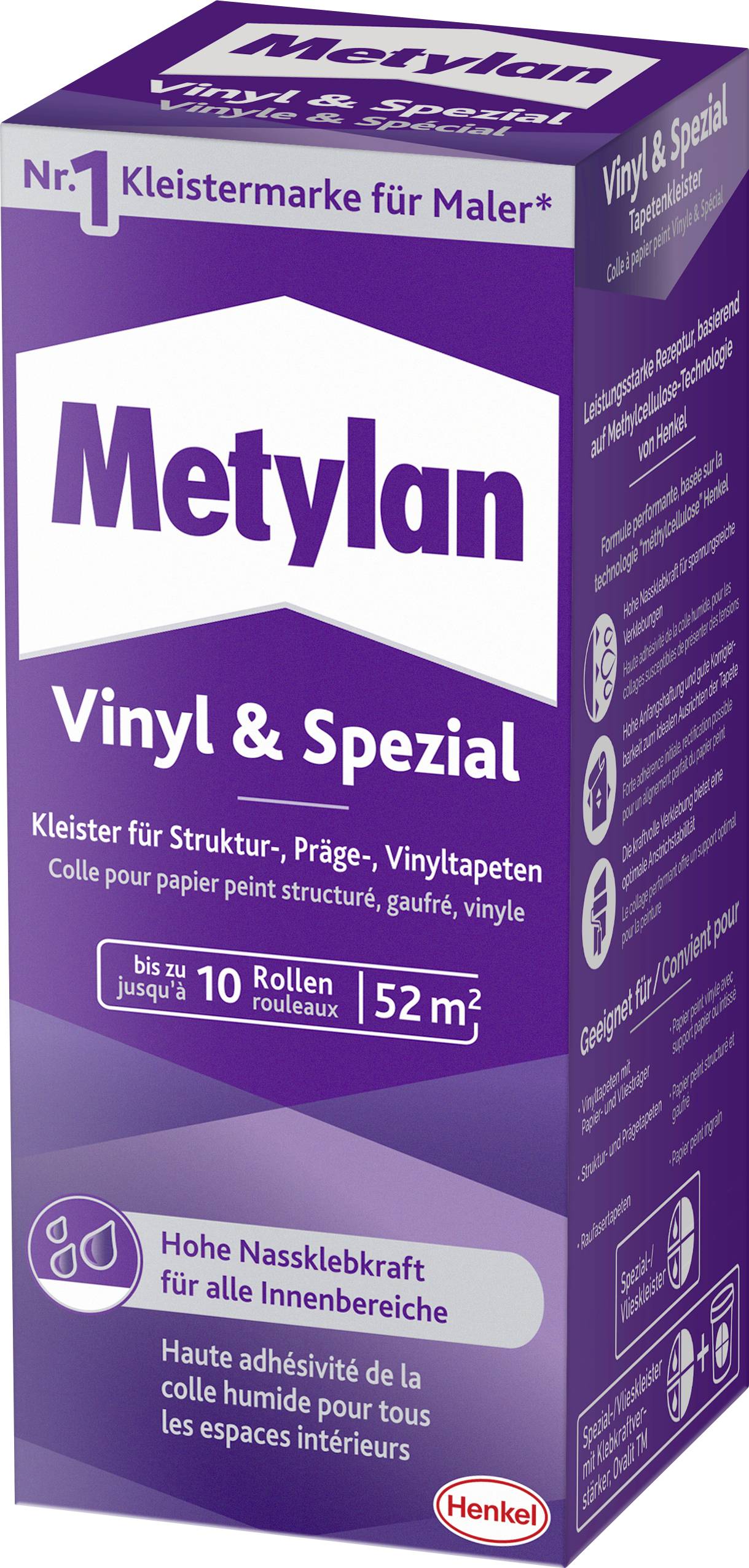 Metylan Vinyl & Spezial Wallpaper paste MPVS1 360 g