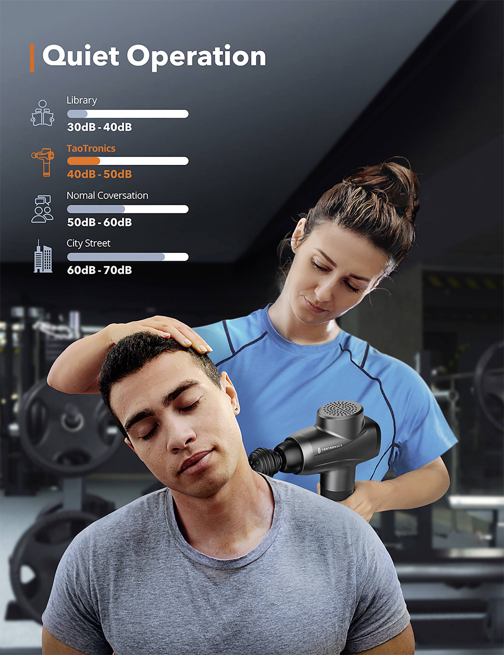 Taotronics TT-PCA003 Massager Black-3