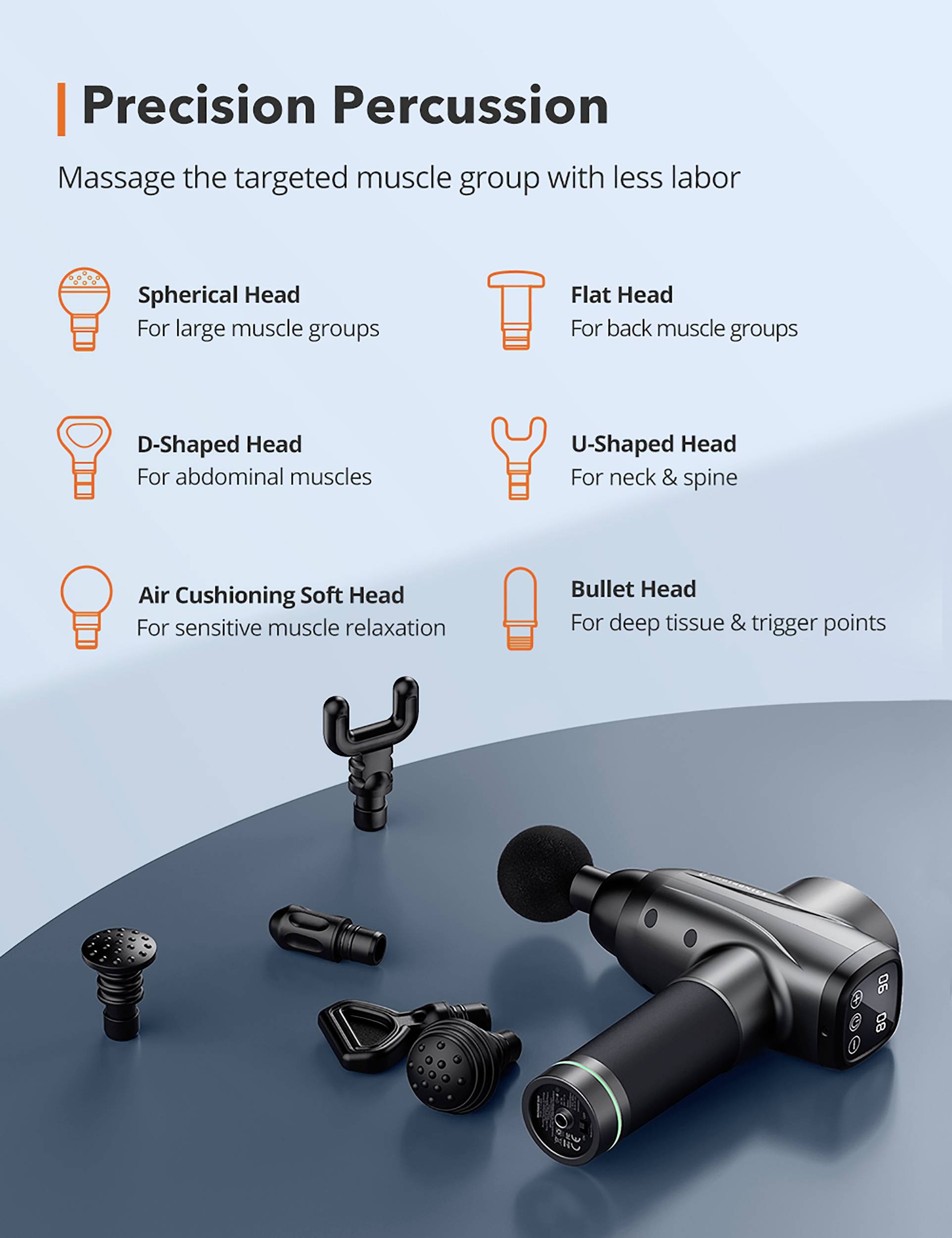 Taotronics TT-PCA003 Massager Black-4