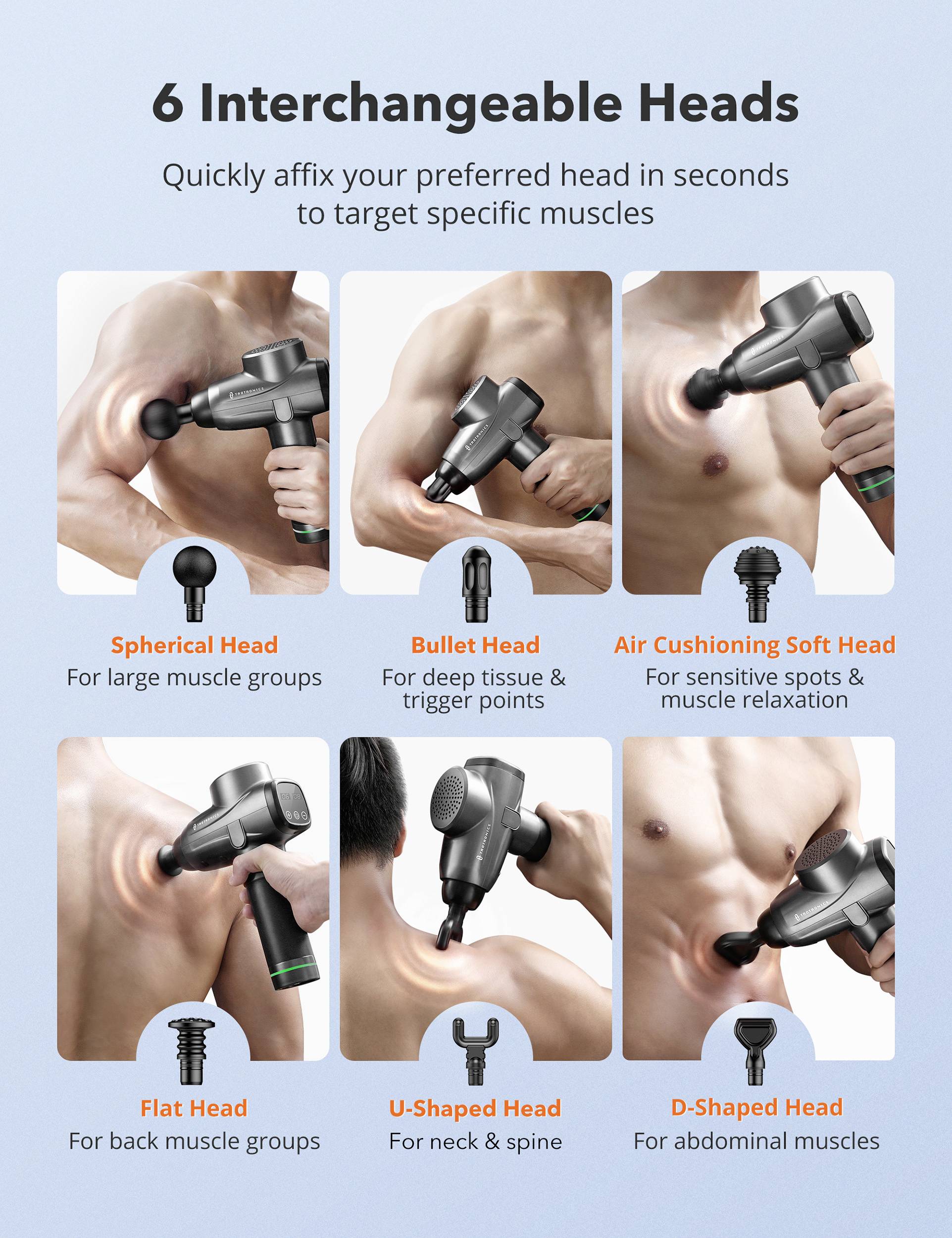 Taotronics TT-PCA003 Massager Black-5