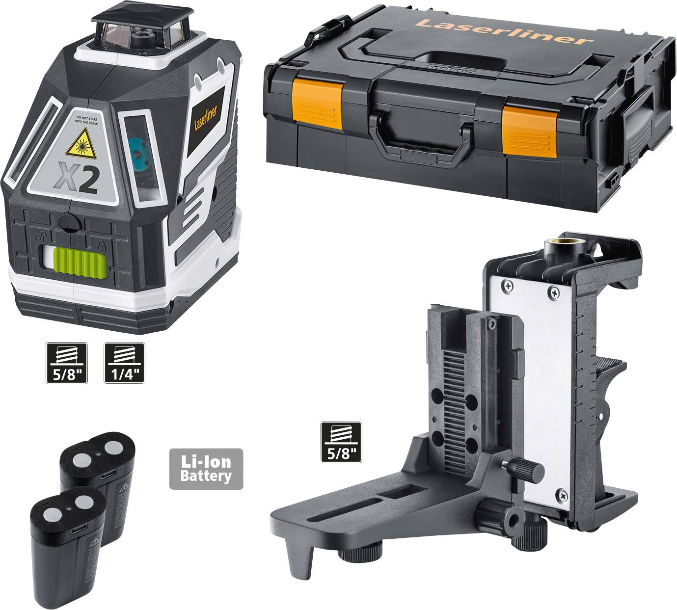 Laserliner X2-Laser Pro Cross line laser Self-levelling-12