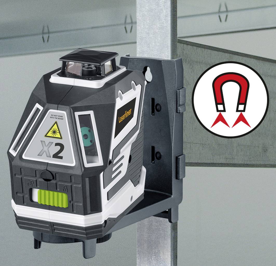 Laserliner X2-Laser Pro Cross line laser Self-levelling-1