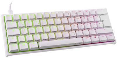 at tilbagetrække budget ækvator Ducky ONE 2 Gaming keyboard German, QWERTZ White | Conrad.com