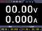 Screen of an electronic device shows: Voltage 00.00 Volts, Current 0.000 Amperes. Settings: 5.00 V, 0.000 A. Limit: 31.00 V, 5.100 A.