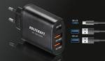 USB charger with Power Delivery, 38 W